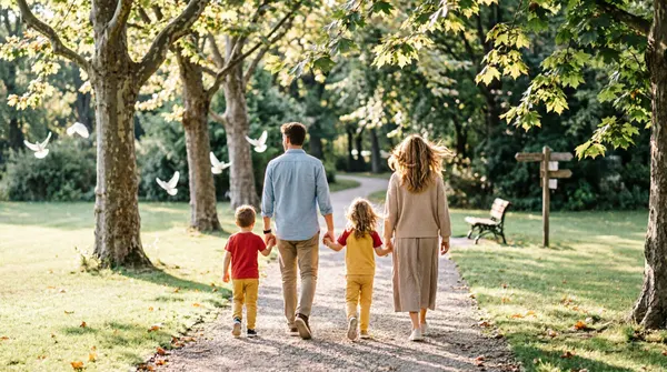 Famille sereine